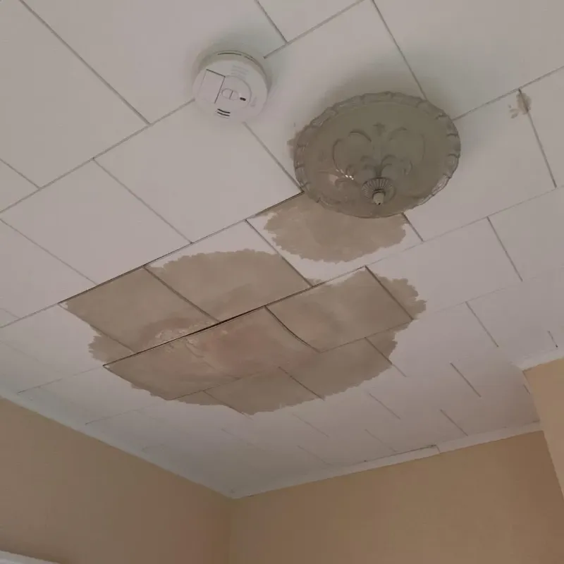 Ceiling Water Damage Repair in Johnstown, OH