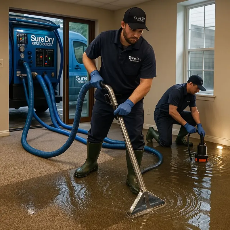 Water Extraction and Removal process in Johnstown, OH